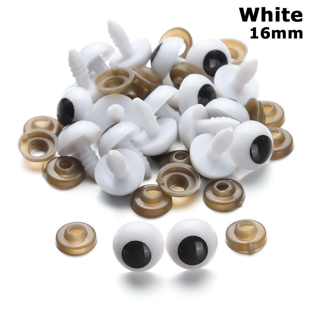 20pcs/10pairs High Quality Accessories DIY Eyeball Doll Making Crafts Safety Animal Toy Plastic Eyes