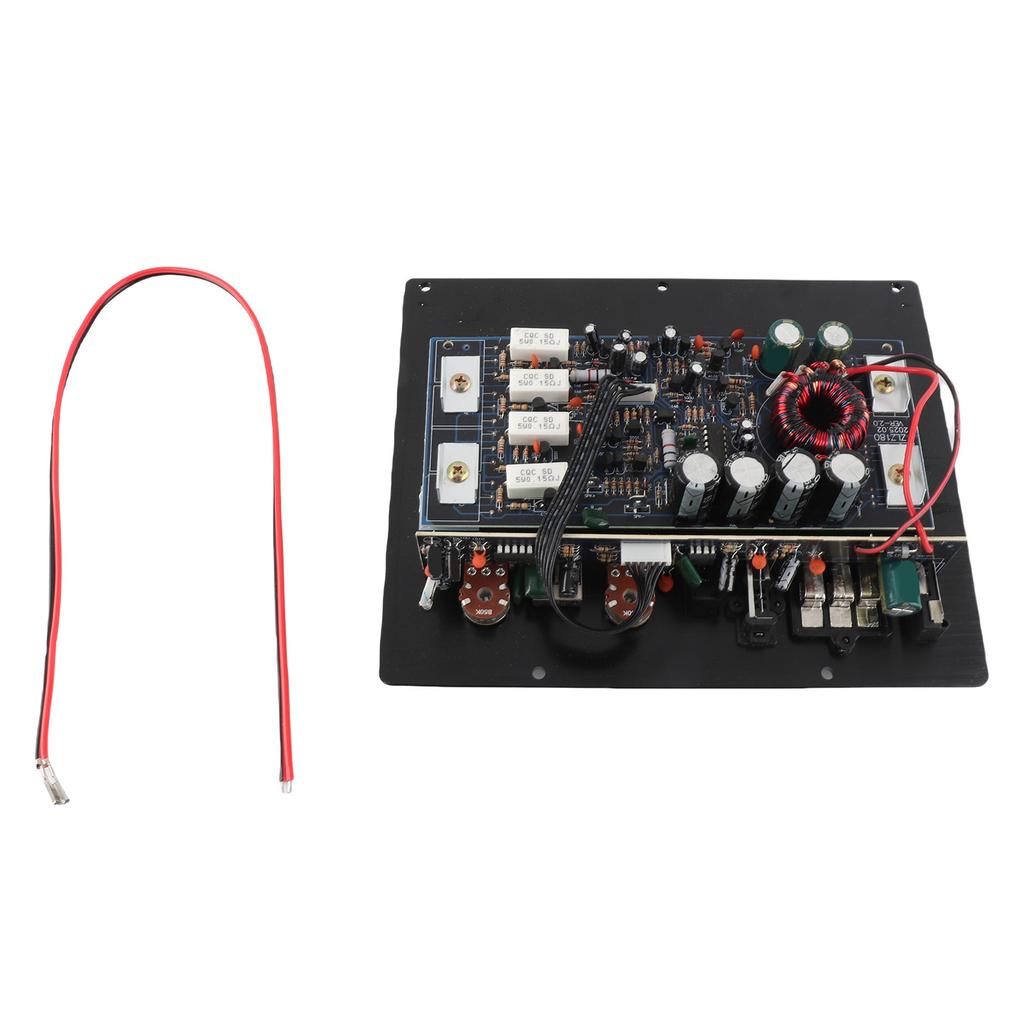 Black 12V Car Amplifier 1000W Car Audio Subwoofer Power Amplifier Multi Protection for Automobile