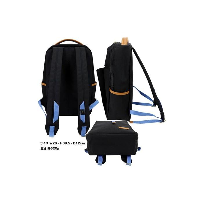 [Шедевр] Рюкзак Daypack link Рюкзак A4 (Нейлон Саржа, Темно-синий) Ш26 x В39,5 x Г12 см