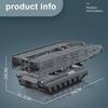 MOULD KING 20002 Technical Remote Control Military Tank Building Blocks Armored Vehicle Bridge Layer Structure Car Bricks Toys