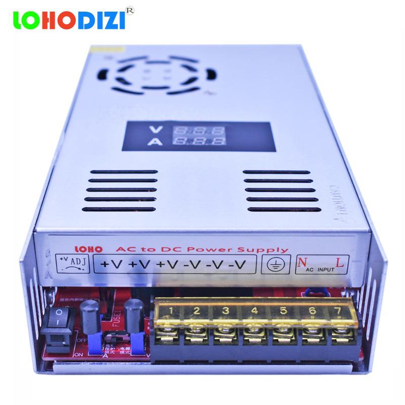 Adjustable 600W Lithium Battery Charger: Compatible with 13.8V to 130V