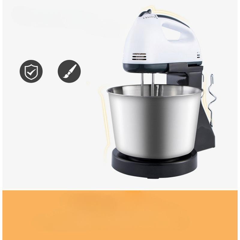 Household Stand Food Mixers Kitchen Electric Food Blender Desktop Egg Whisk Cream Dough Kneader Milk Frother Food Processor Batidoras Para Pasteles
