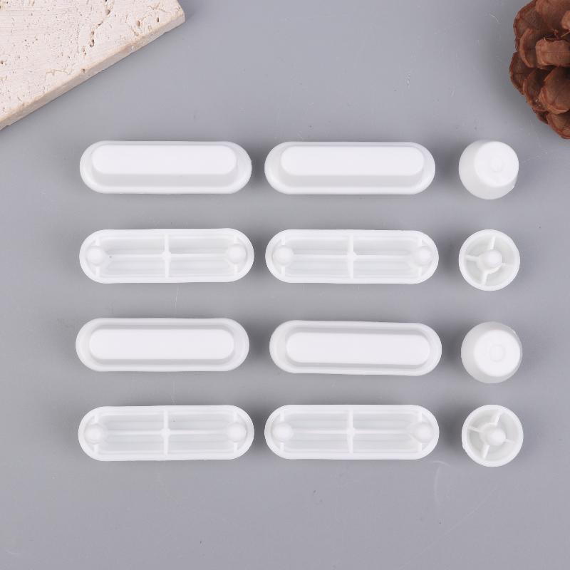 12PCS  Silicone Toilet Seat Buffer Kit – Universal Shock Absorber Pads Prevent Slamming & Noise, Easy Install, Durable