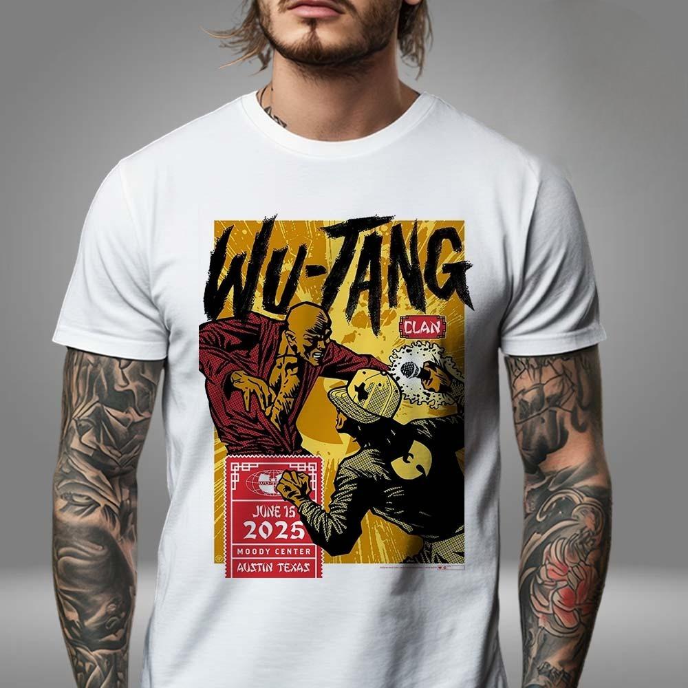 Wu Tang Clan At Nationwide Arena in Columbus OH on July 9 Unisex T-Shirt High-end Luxury Is for Both Men and Women Top Y2k