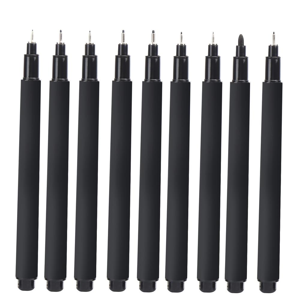 Needle Pens Waterproof Black Ink Multiliner Fine Point Drawing Pens for Sketching Technical Painting Scrapbooking Gift