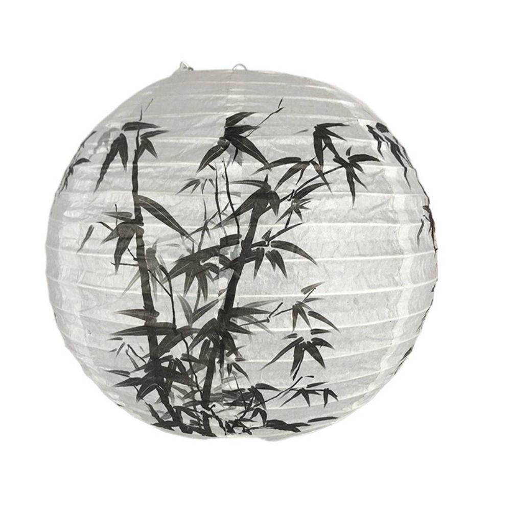 National Day Toys Gifts Temple Fair Decoration Paper Lantern Lampshade Flower Lantern Round Lamp