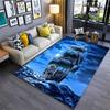 3D Pirate Ship Boat, Large Area Carpets for Home Living Room  Children's Bedroom Sofa Doormat Kitchen Floor Rugs Anti-slip Decor