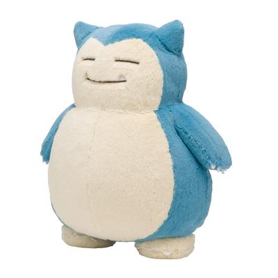 Оригинальная плюшевая игрушка Pokémon Center Fluffy Hug Снорлакс 42 x 36 x 16 см (В x Ш x Г)