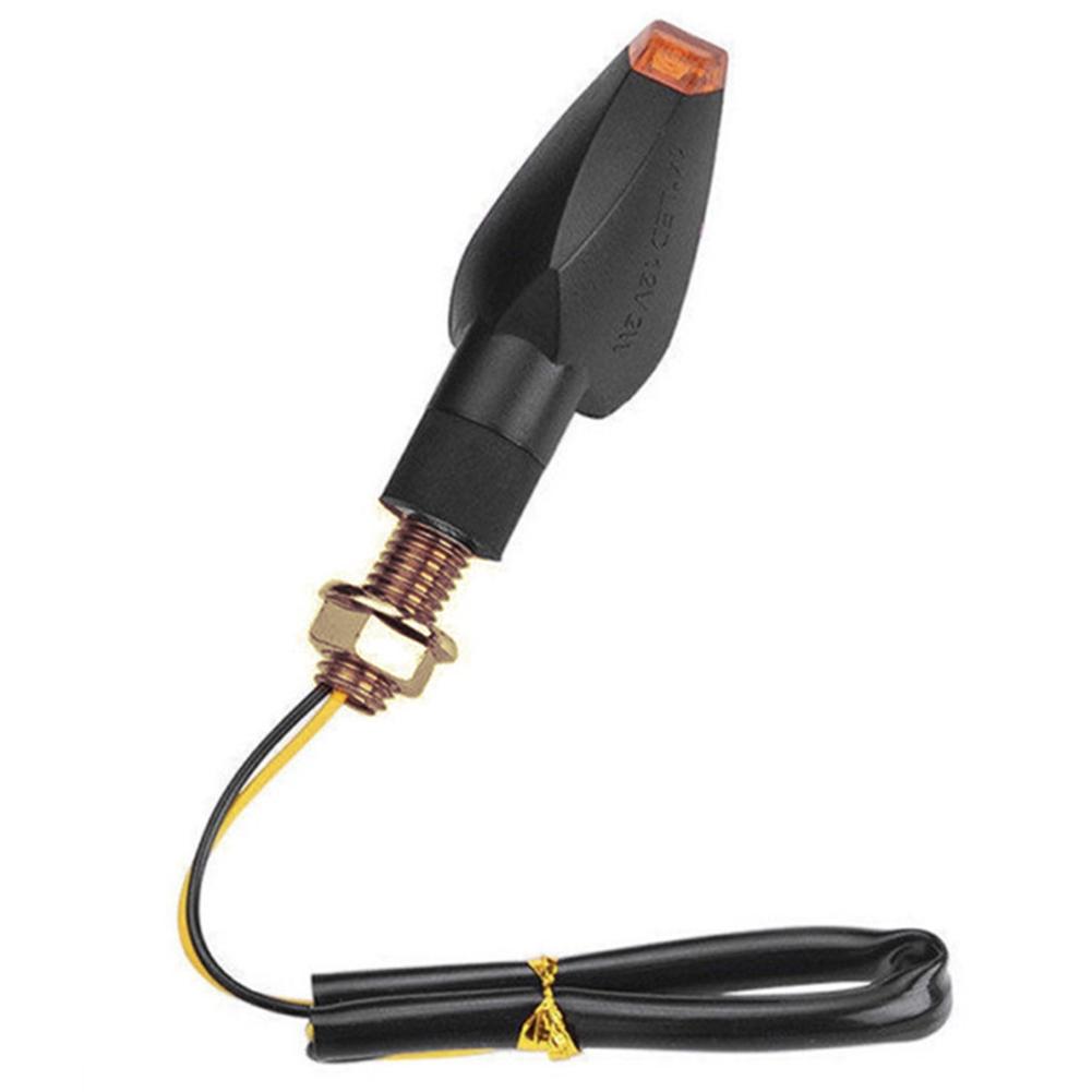 2 шт. мотоциклетный светодиодный указатель поворота короткий индикатор для мотокросса мигалка габаритные огни для мотоциклов Yamaha Kawasaki Honda Suzuki