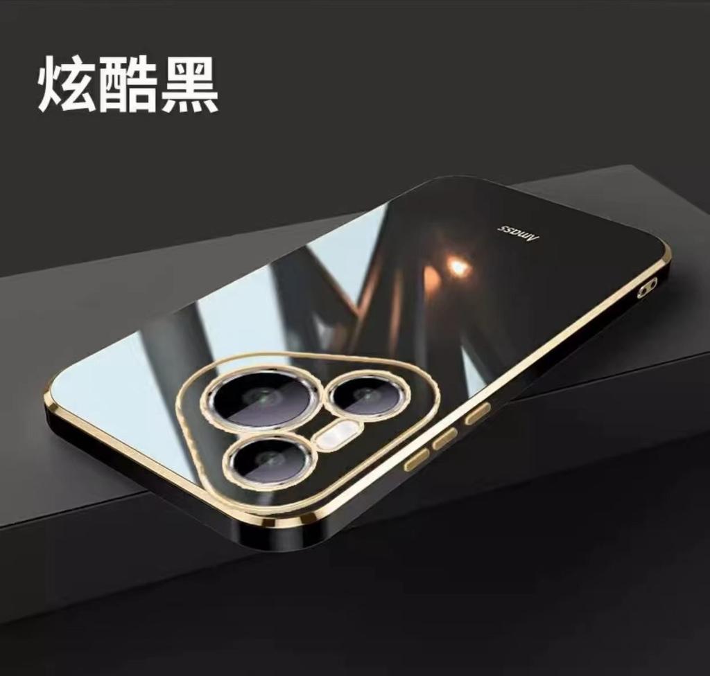Применимо к чехлу для мобильного телефона Huawei Pura70, объектив, всестороннее покрытие, прямой край, гальваническое покрытие, Pura70ultra, однотонный, мягкий чехол, защита от падения