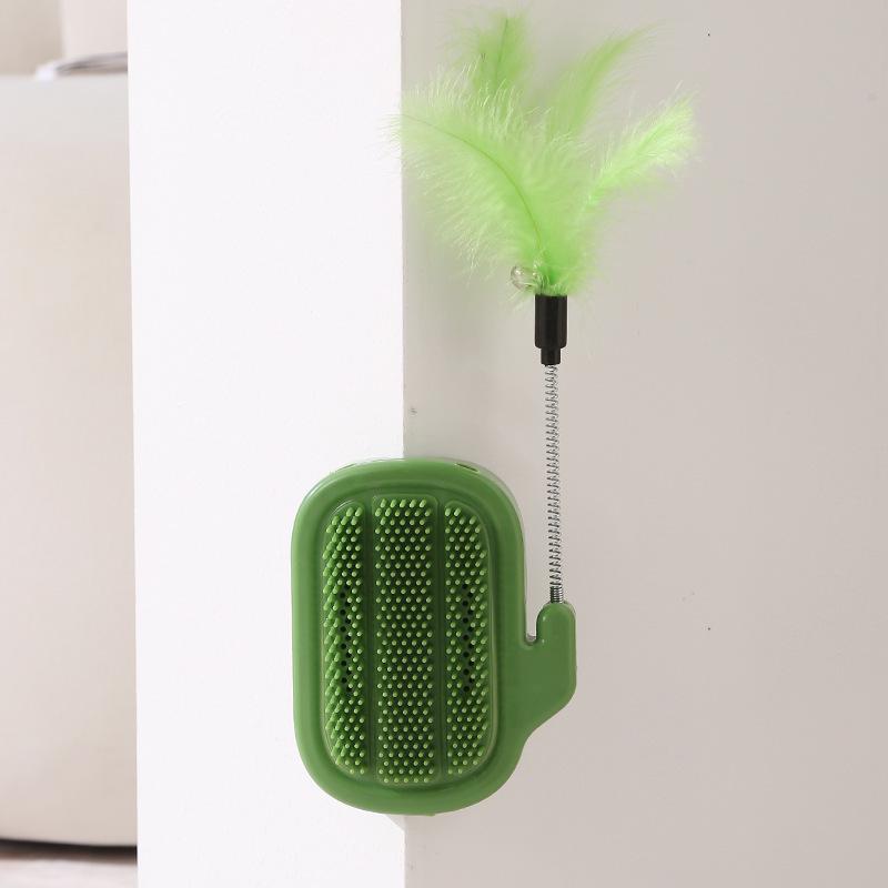 Устройство для массажа и царапания питомцев: Игрушка для кошки/собаки и когтеточка