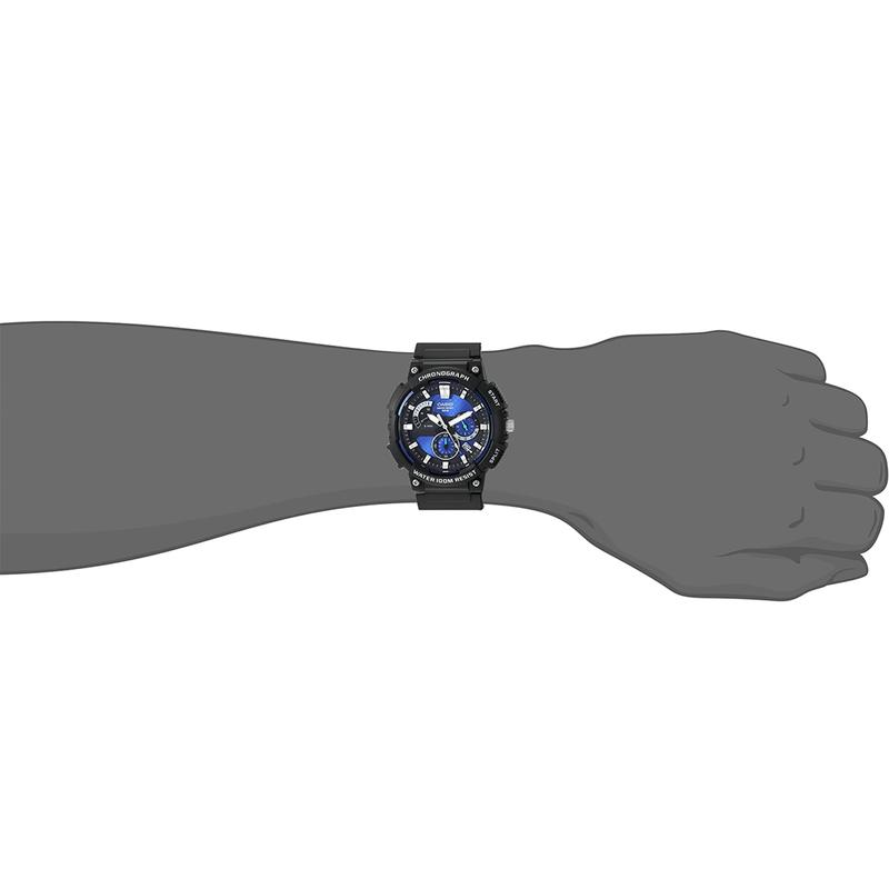 Casio Серия YOUTH - дисковый многофункциональный указатель, динамичный и модный, водонепроницаемый, кварцевый механизм, полимерный ремешок, японские и корейские часы, MCW-200H-2A