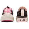 Converse Chuck Taylor All Star Lift Platform EasyOn Low Черные розовые женские кроссовки Fable Egret A09540C