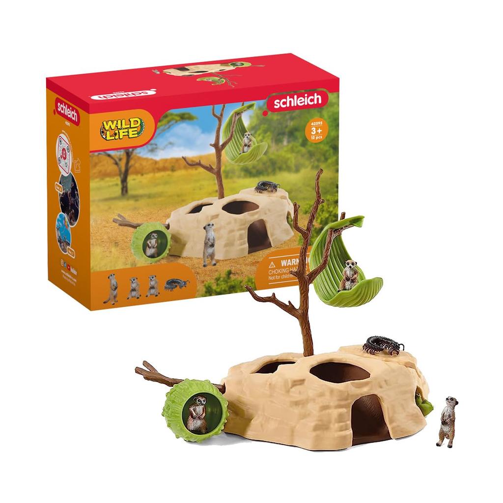 Schleich Wildlife Meerkat Hill 42595