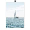 Landscape Art Canvas Painting Nordic Posters Sea Bridge Reed Beach Sailboat Quote And Prints Wall Pictures For Living Room Decor
