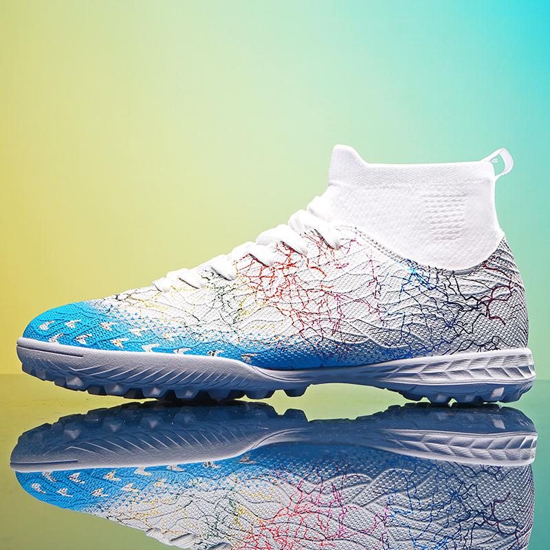 Мужские футбольные бутсы Детские футбольные бутсы Женские профессиональные футбольные бутсы Противоскользящие футбольные бутсы Chaussure TF/FG Уличные футбольные бутсы