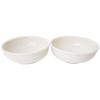Набор из 2 мисок для закусок Okatz Health Water Series белого цвета