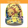 Детская бейсболка Pokemon с защитой от солнца и дышащим хлопком для летних игр на открытом воздухе