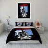 Tattooed Fighter with Megaphone Bedding Duvet Cover Set Duvet Cover Pillowcases  (1*Duvet Cover 2*Pillowcases, without duvet insert)