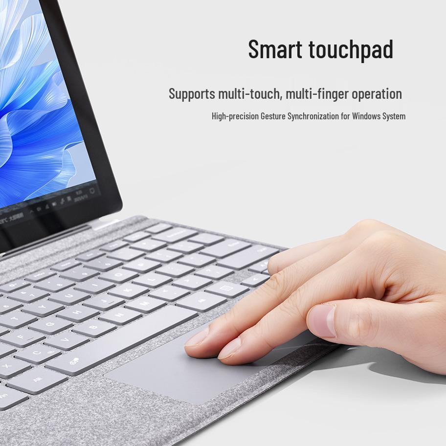 Магнитный чехол-клавиатура Bluetooth для планшетов Microsoft Surface Pro 8/9/10/11