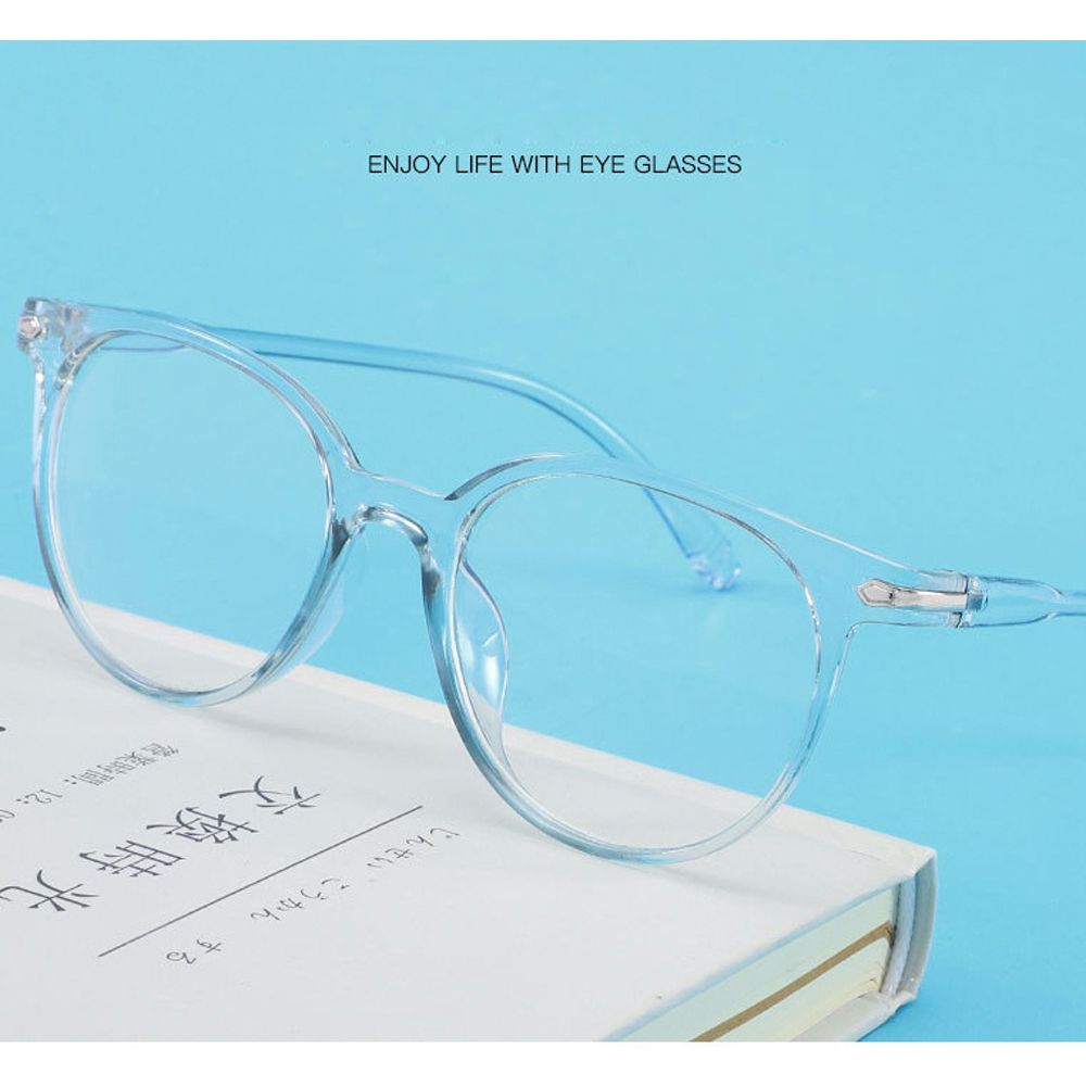 Vision Care Transparent Glasses Frame PC Frame&Resin Lens Anti Blue Rays Computer Glasses Fashion Eyeglasses Optical Eyewear