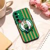 COOL B-Boston C-Celtics B-BS pattern phone Case For Samsung Galaxy A73,A72,A71,A70,A53,A52,A51,Others Soft Black Shell