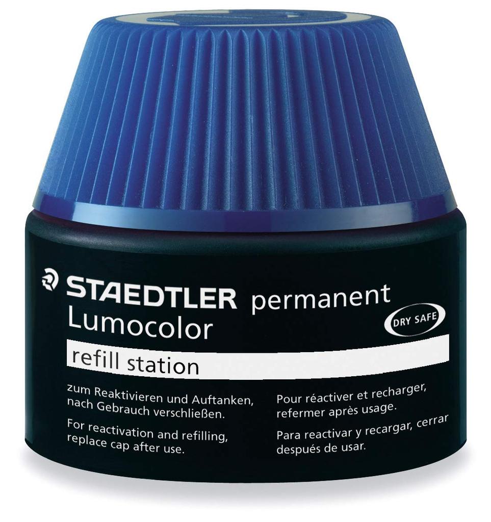 Staedtler Ручка Lumo Color, чернила на масляной основе, синий, 487 17-3