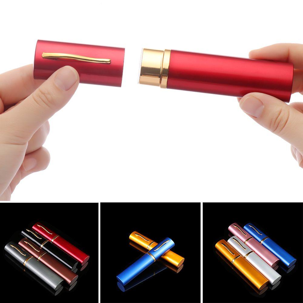 Винтажный металлический держатель для очков Портативная мини-алюминиевая ваза для карандашей Коробка для очков Футляр для очков