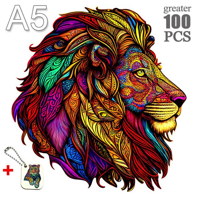 Нетоксичная деревянная головоломка с животными для взрослых и детей A3 A4 A5 3D дерево DIY поделки в форме Рождественский подарок Деревянная пазл-головоломка Подарки Новое