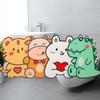 Cartoon Animal Toilet Deodorant Stickers Rose Lemon Jasmine Fragrant Self adhesive Remove Odor Fresh Air Bathroom Supplies