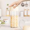 Press Type Food Storage Jars Eco-friendly Airtight Kitchen Jars Sealed Container  Pantry