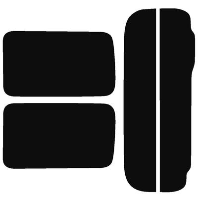 Автомобильная пленка Velocity Rear Set для Jimny и Sierra JB64W, JB74W, (Супер Дым)