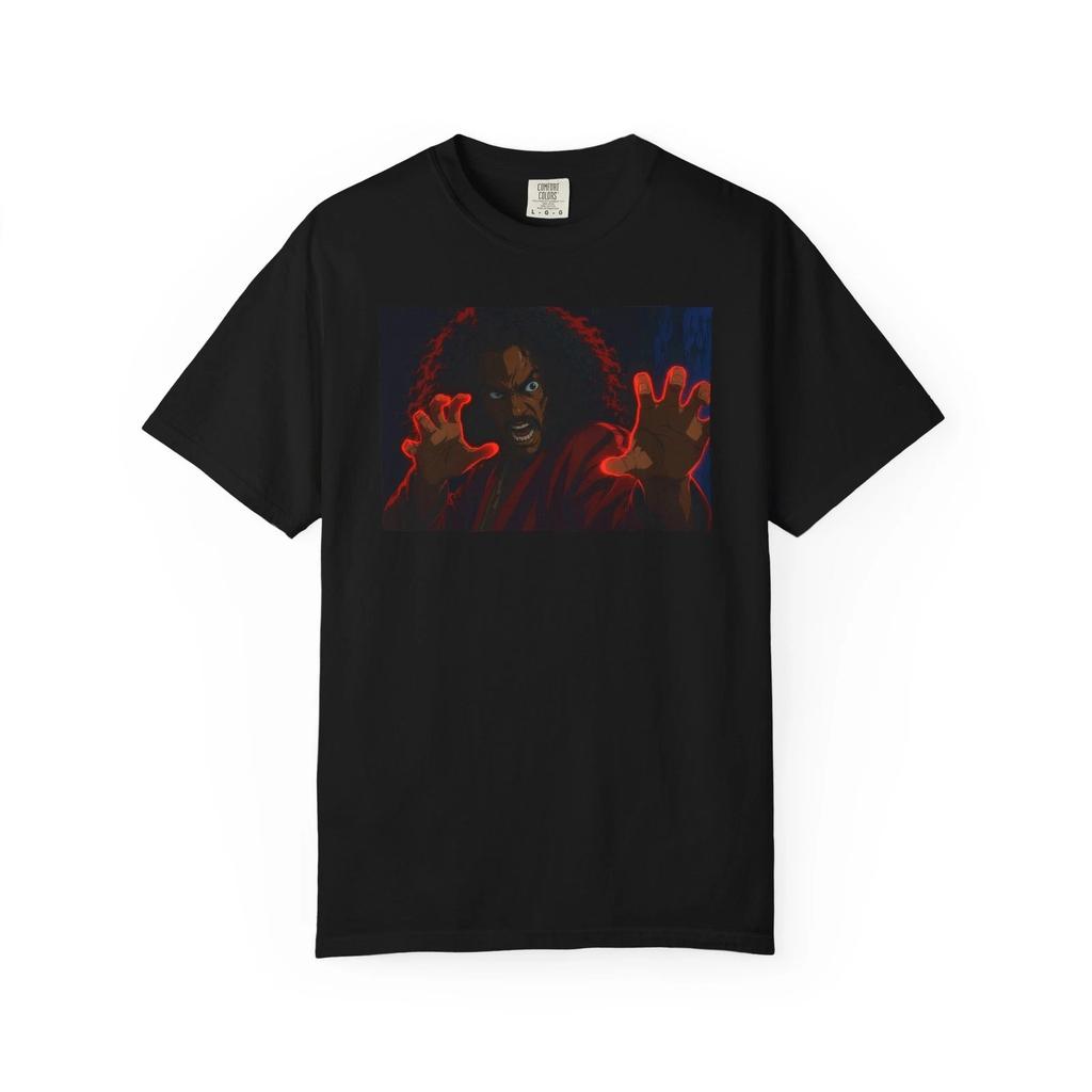 Last Dragon Sho Nuff ShoNuff Glow Shirt Anime Kung Fu Movie Film 1980s