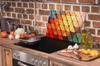 Glass protective plate for the stove 70x52 Color