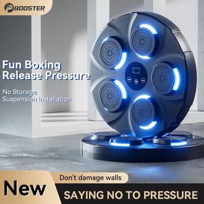 Умный музыкальный боксерский автомат, цифровой боксерский ответ, мишень, ритм, настенная мишень, подвесная умная сумка с песком, тренировочное оборудование