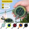 10M Retractable Clothesline Portable Outdoor Travel Clothes Drying Rack Windproof Clothes Hanger Practical Washing Line