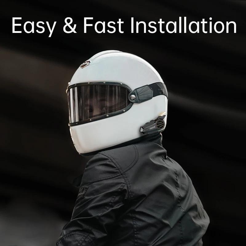 X1 Pro мотоциклетный шлем гарнитура Bluetooth IPX6 водонепроницаемый Moter Interphone для 2Riders 1000M Interphone Communicator