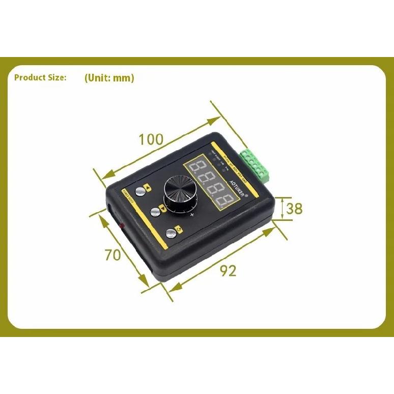 Handheld Signal Generator Simulation Volume 0-5-10V/0-4-20-22mA Voltage Current Simulation Source Calibrator PWM square wave