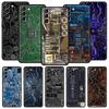 Чехол для телефона Samsung Galaxy S23 S22 Ultra S20 S21 FE 5G S10 S9 Plus S10E S8 Note 20 Cover Внутри материнская плата Печатная плата
