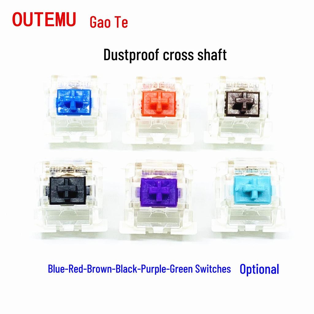 Gaote Mechanical Keyboard Switch Tester - Blue, Red, Brown, Black, Purple, Green, Gold, Silver, Orange, Silent White, Gray, Yellow