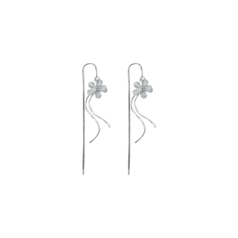 Женские длинные серьги-кисточки Niche Design Ear Cable New Trendy Ear Chain High-end