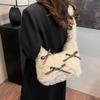 Niche Plush Bag Women's New Autumn and Winter Versatile Shoulder Underarm Bag Crossbody Plush Bag