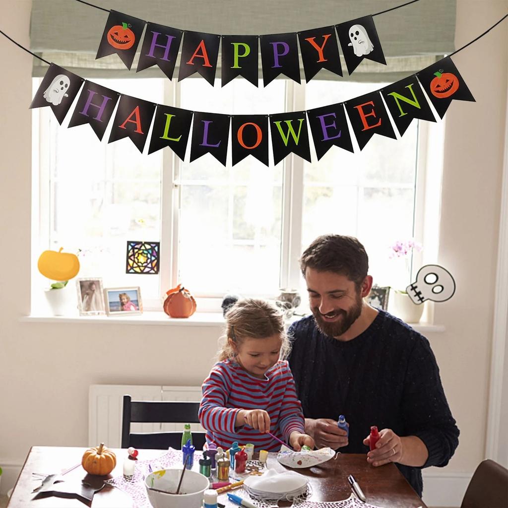 Halloween Party Decoration Flag