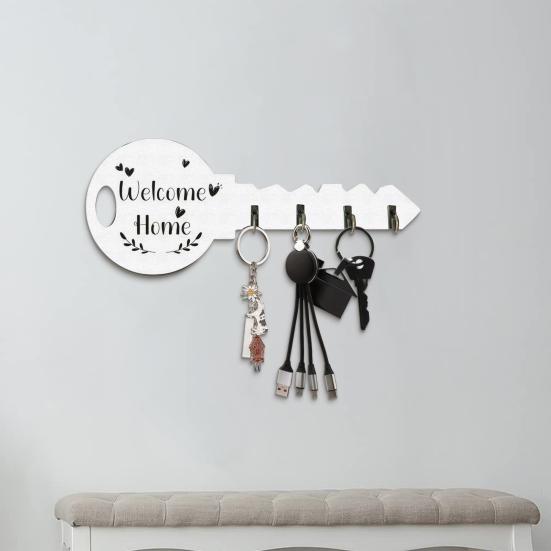 Крючок для ключей с высокой несущей способностью, настенный, декоративный в богемном стиле