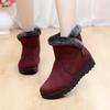 Женские новые зимние ботинки из хлопка, женские, теплые, плюшевые, зимние ботинки Botas Outdoor, нескользящие, на молнии, повседневные, удобные ботинки Mujer