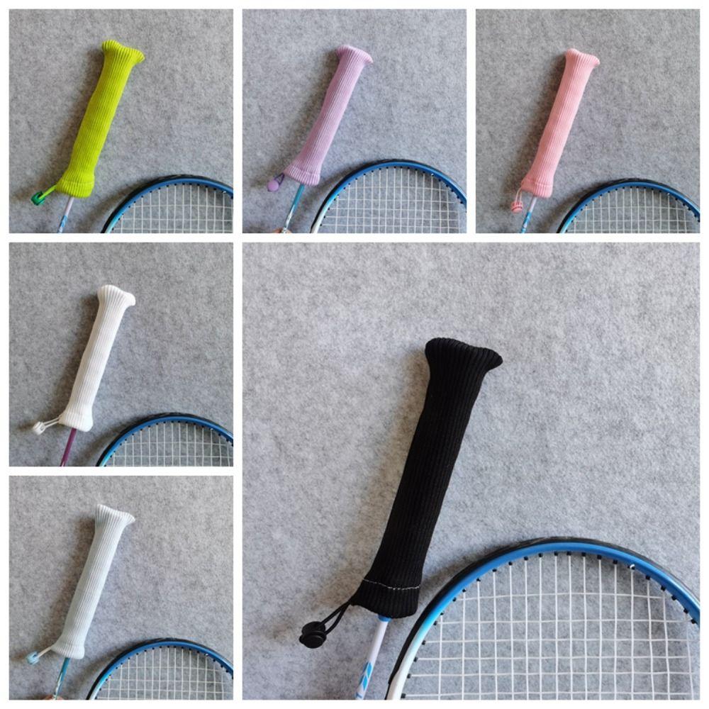 Non Slip Racket Handle Cover Elastic Colorful Racket Grip Cover Badminton Decorative