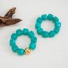 2Pcs/Set Irregular Stone Beaded Bracelet Elastic String Boho Bracelet  Jewelry Accessories
