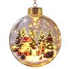 Transparent Christmas Ball Ornament Lightweight Holiday Tree Decor  Holiday Party