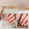 Semi Cured Gel Nail Stickers 14Strips Gel Nail Polish Strips Nail Art Stickers  DIY Nail Art Making