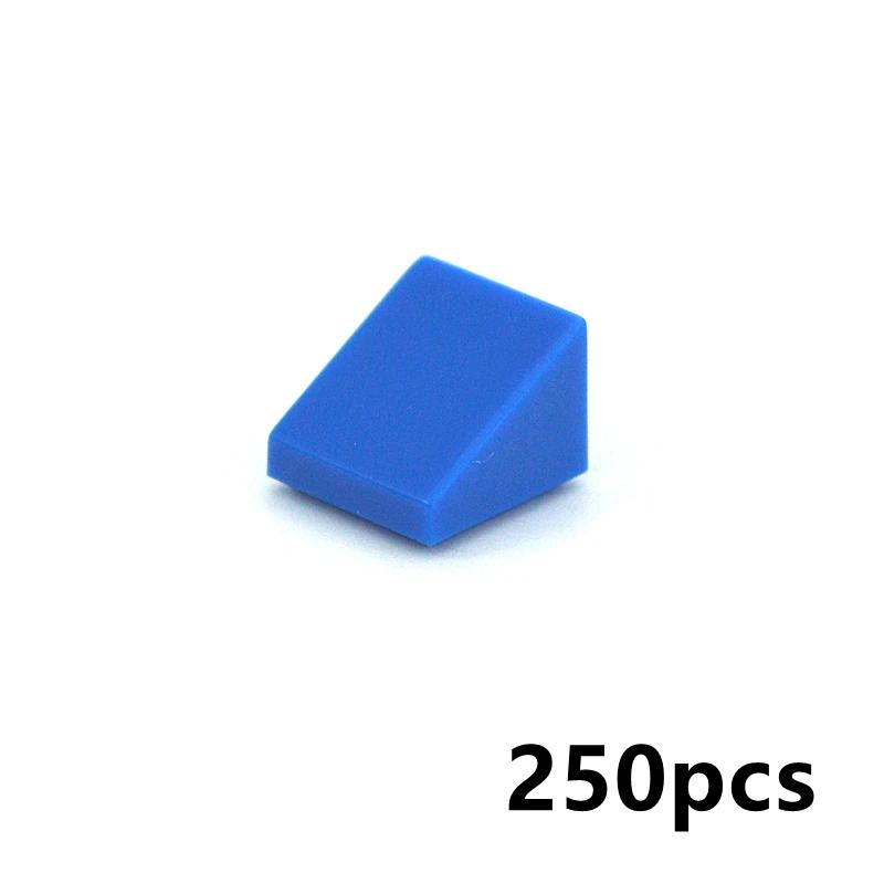 250 шт. Цветные строительные блоки Фигурка Гладкий наклон Скошенные кирпичи 54200 1x1 Обучающий Креативный Размер Совместим с Игрушками для Ребенка
